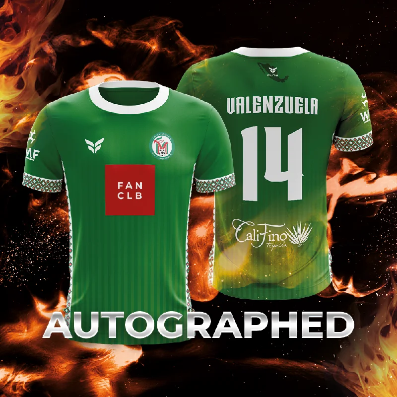 MEXICO GAME WORN JERSEY (VALENZUELA)